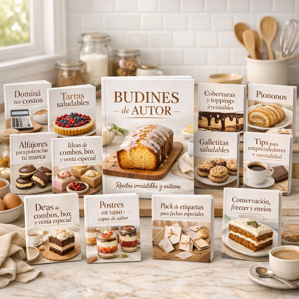 Budines de Autor + 12 BONOS de regalo